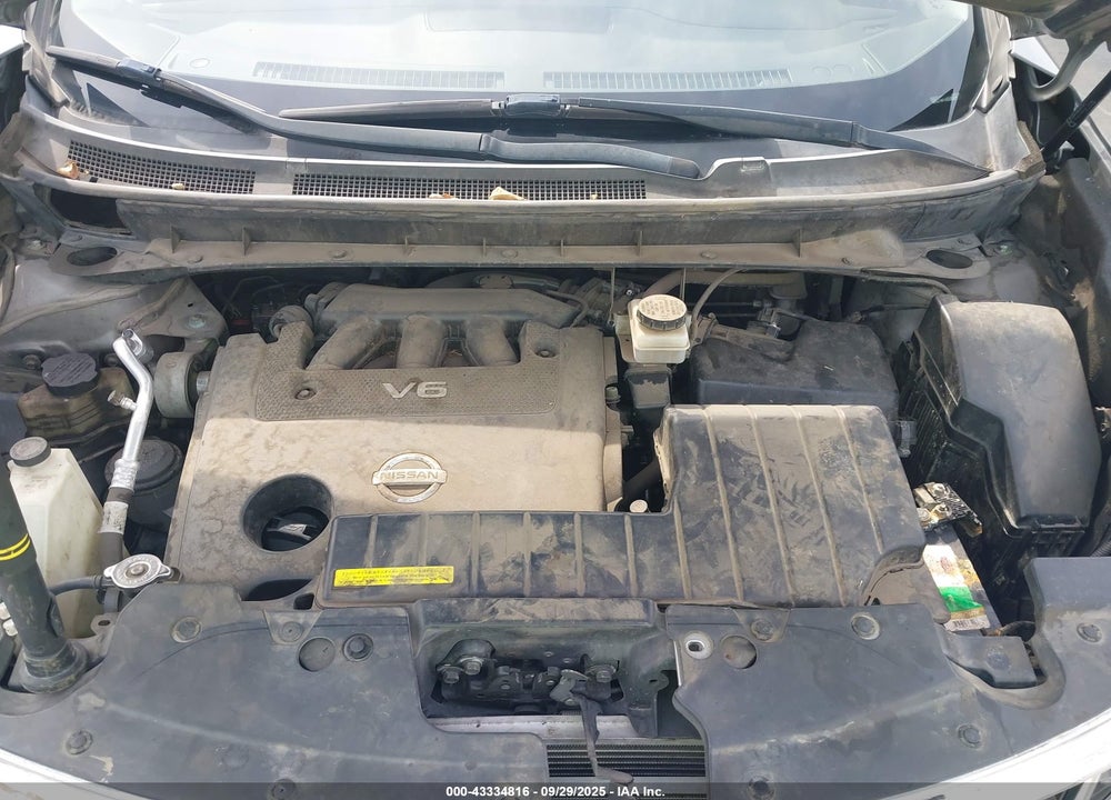 2013 NISSAN MURANO VIN: JN8AZ1MW1DW316772