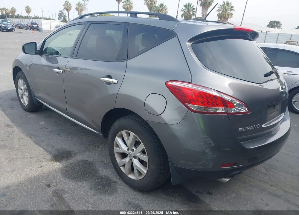 2013 NISSAN MURANO VIN: JN8AZ1MW1DW316772