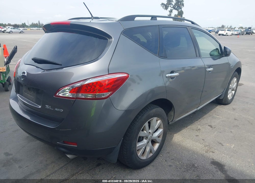 2013 NISSAN MURANO VIN: JN8AZ1MW1DW316772