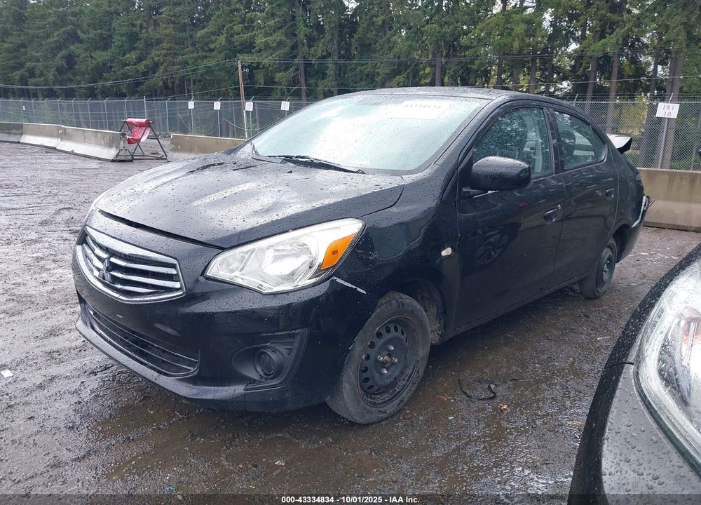 2018 MITSUBISHI MIRAGE G4 ES VIN: ML32F3FJ7JHF06880