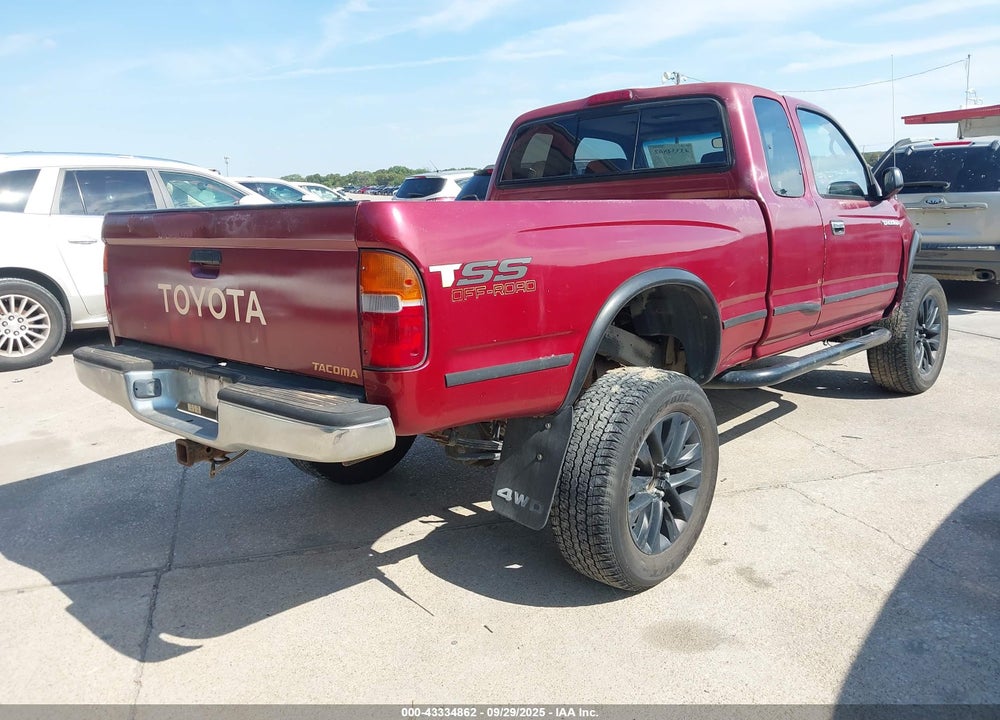 1996 TOYOTA TACOMA XTRACAB VIN: 4TAWN72N6TZ119647