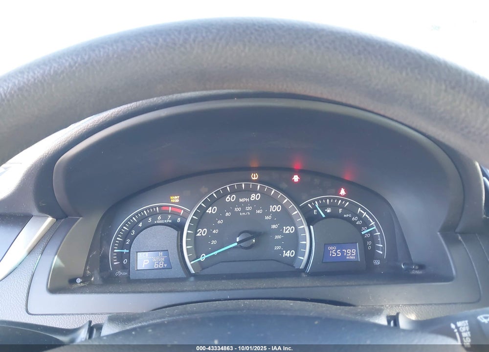 2012 TOYOTA CAMRY VIN: 4T1BF1FK6CU092181