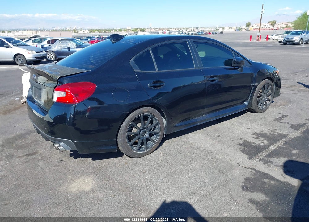 2017 SUBARU WRX LIMITED VIN: JF1VA1J66H9800665