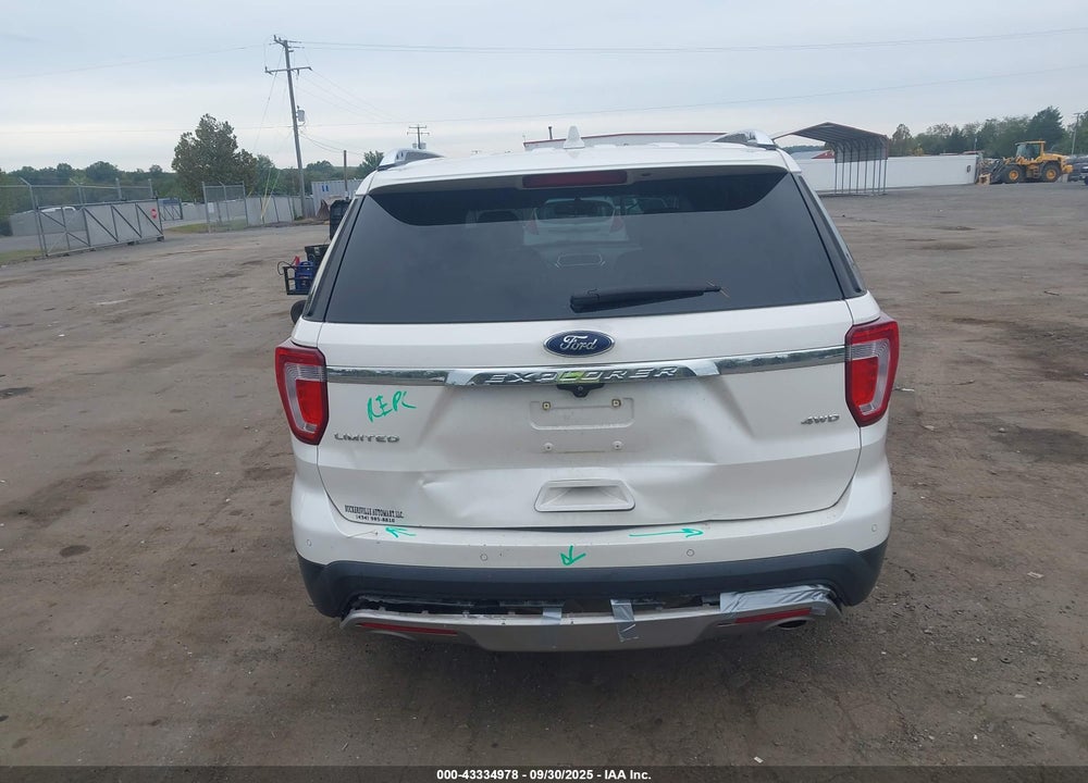 2016 FORD EXPLORER VIN: 1FM5K8F87GGA42075