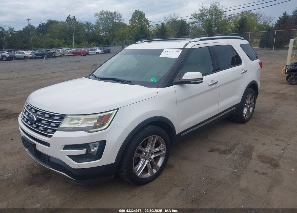 2016 FORD EXPLORER VIN: 1FM5K8F87GGA42075