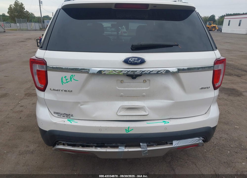 2016 FORD EXPLORER VIN: 1FM5K8F87GGA42075