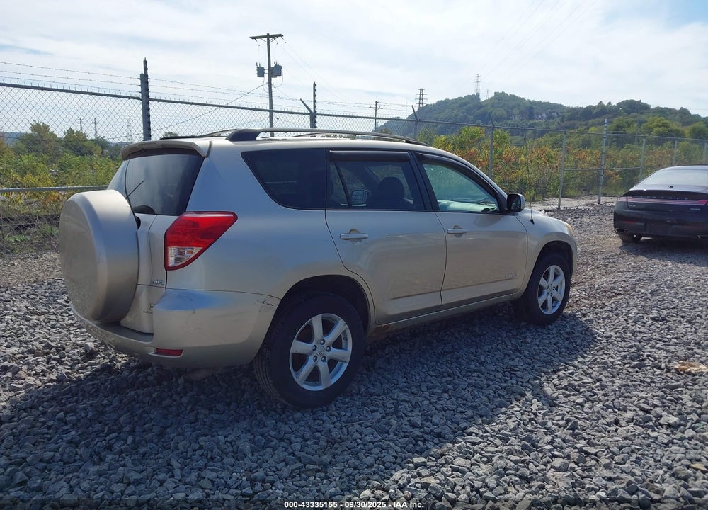 2007 TOYOTA RAV4 LIMITED VIN: JTMBD31V176040958