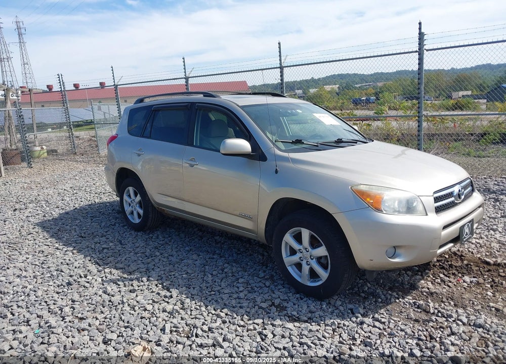 2007 TOYOTA RAV4 LIMITED VIN: JTMBD31V176040958