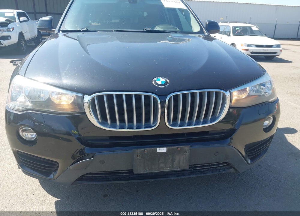 2016 BMW X3 VIN: 5UXWX9C56G0D83195