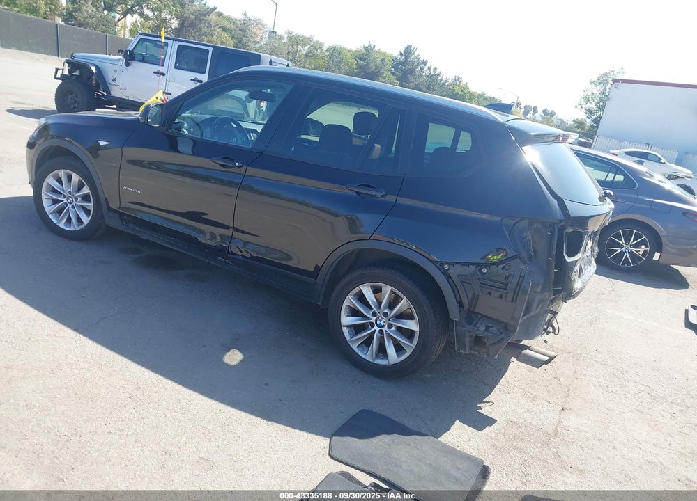 2016 BMW X3 VIN: 5UXWX9C56G0D83195