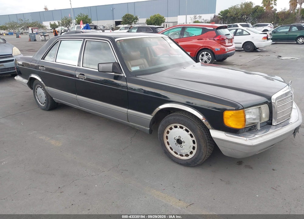 1987 MERCEDES-BENZ 420 SEL VIN: WDBCA35D3HA345003
