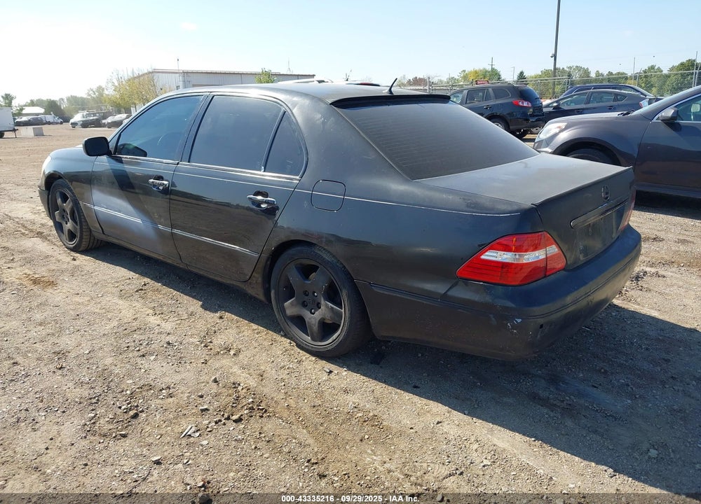 2005 LEXUS LS 430 VIN: JTHBN36F355003233