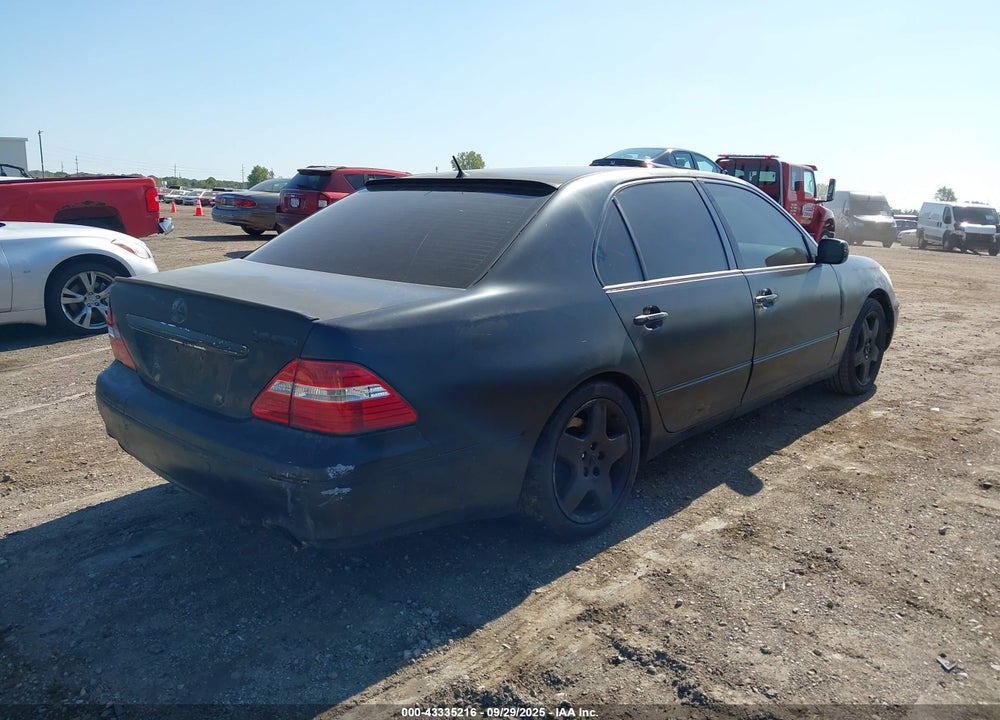 2005 LEXUS LS 430 VIN: JTHBN36F355003233