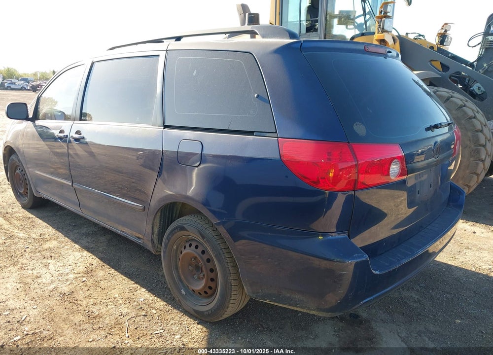 2008 TOYOTA SIENNA CE VIN: 5TDZK23C28S106879