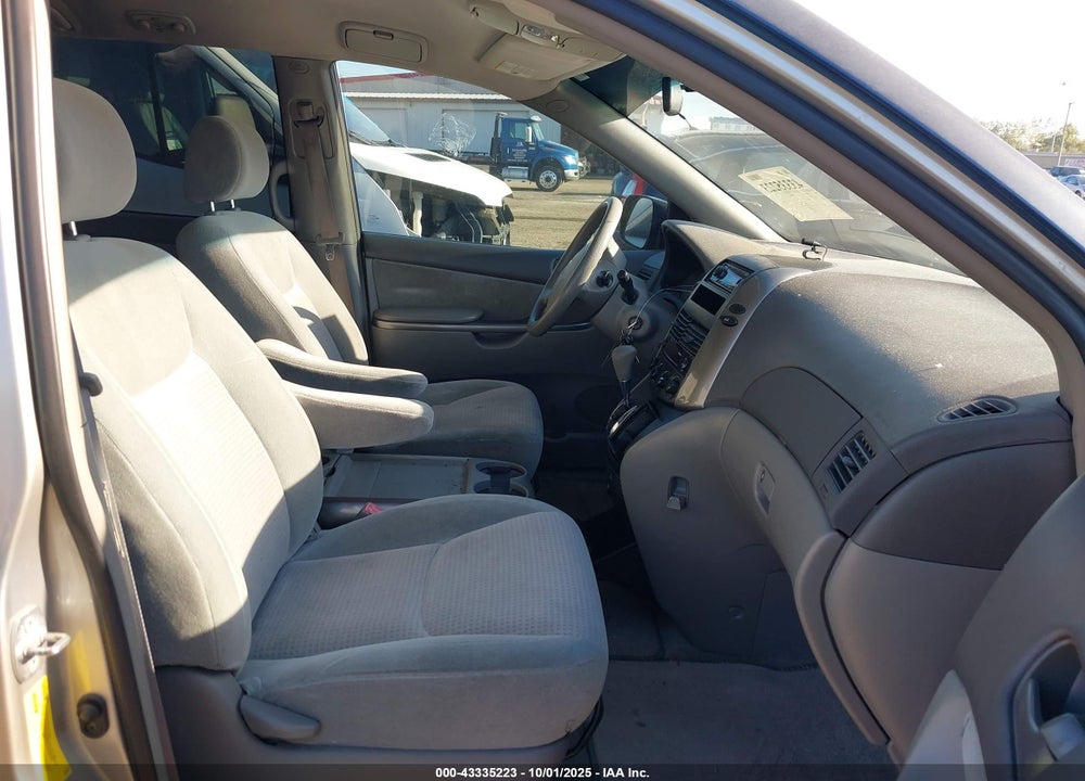 2008 TOYOTA SIENNA CE VIN: 5TDZK23C28S106879