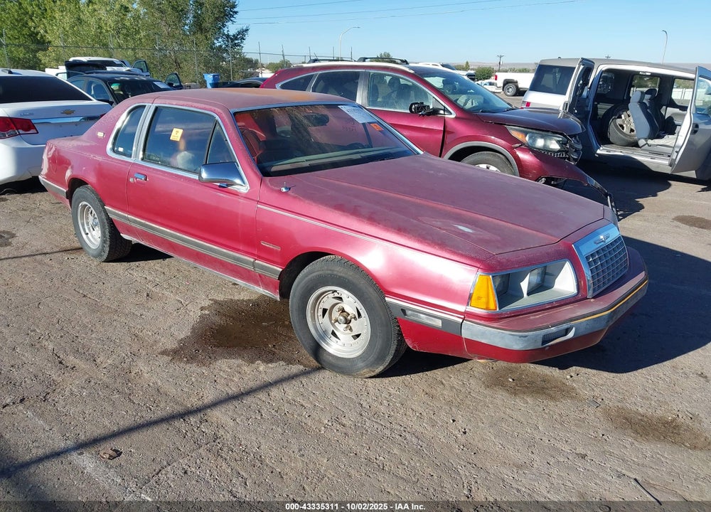 1983 FORD THUNDERBIRD VIN: 1FABP46F6DH155057