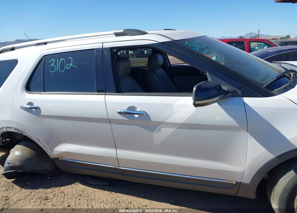 2014 FORD EXPLORER XLT VIN: 1FM5K7D89EGC36293