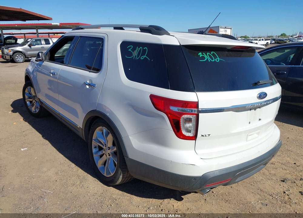 2014 FORD EXPLORER XLT VIN: 1FM5K7D89EGC36293