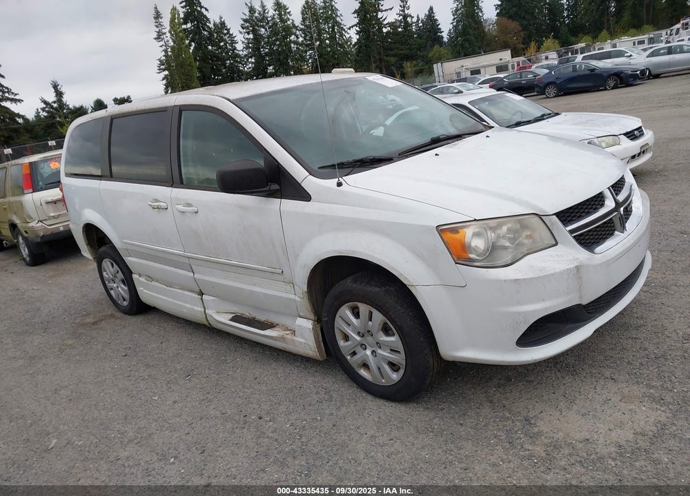 2014 DODGE GRAND CARAVAN SE VIN: 2C7WDGBG6ER432335
