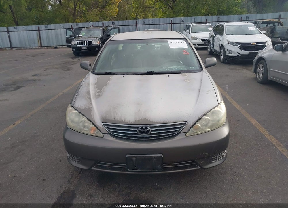 2005 TOYOTA CAMRY LE VIN: 4T1BE32K75U532691
