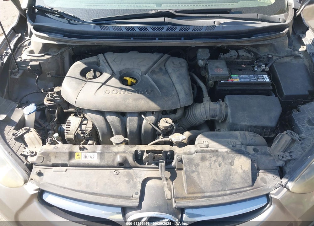 2013 HYUNDAI ELANTRA VIN: 5NPDH4AE6DH398416