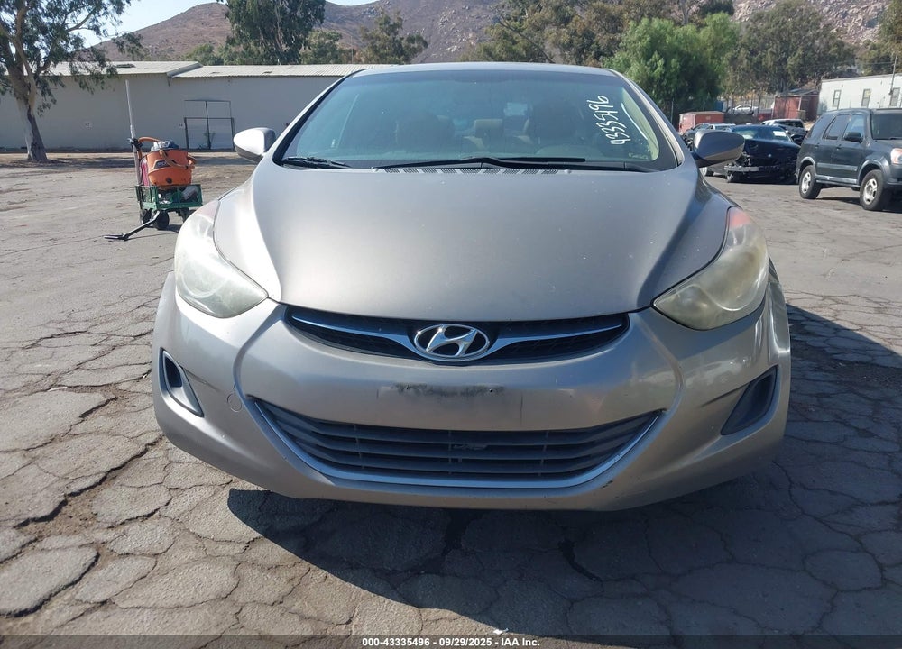 2013 HYUNDAI ELANTRA VIN: 5NPDH4AE6DH398416