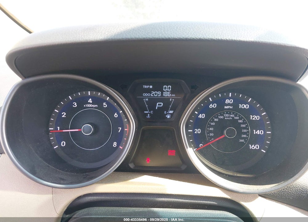 2013 HYUNDAI ELANTRA VIN: 5NPDH4AE6DH398416