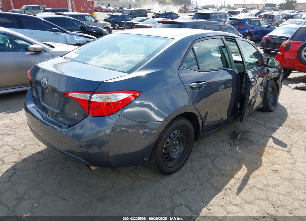 2015 TOYOTA COROLLA LE VIN: 5YFBURHE4FP297855