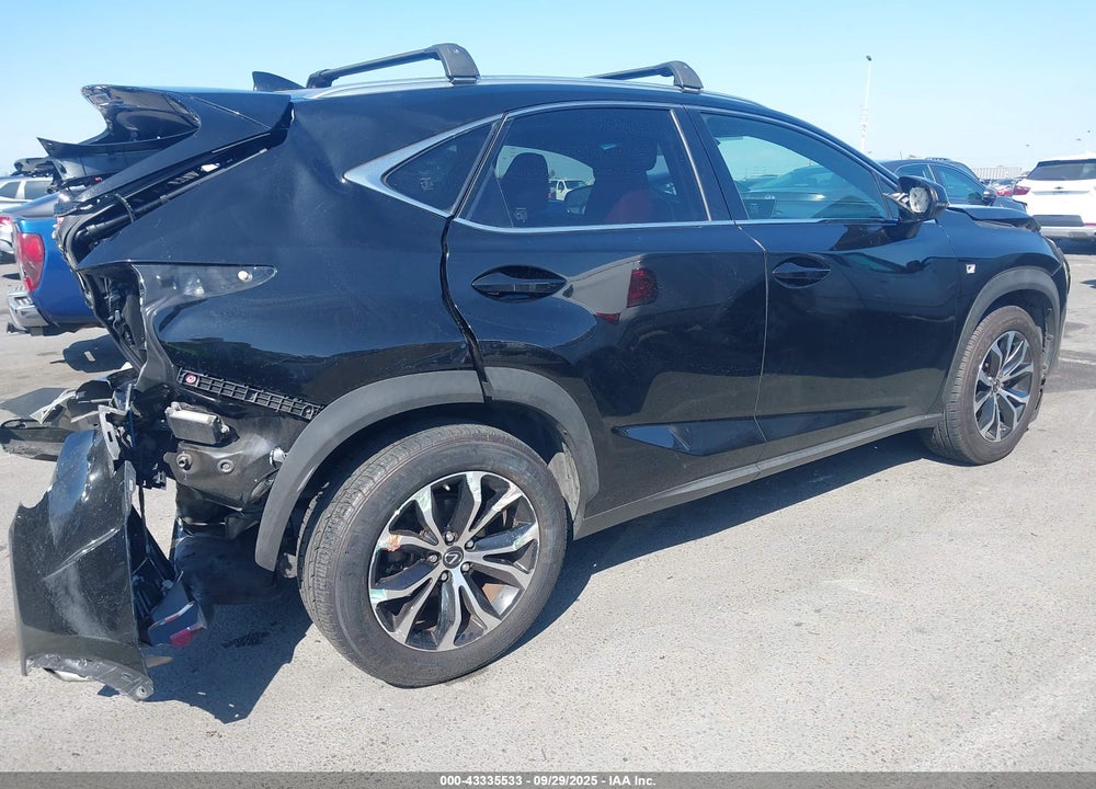 2017 LEXUS NX 200T F SPORT VIN: JTJYARBZ0H2074564