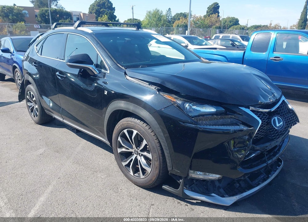 2017 LEXUS NX 200T F SPORT VIN: JTJYARBZ0H2074564