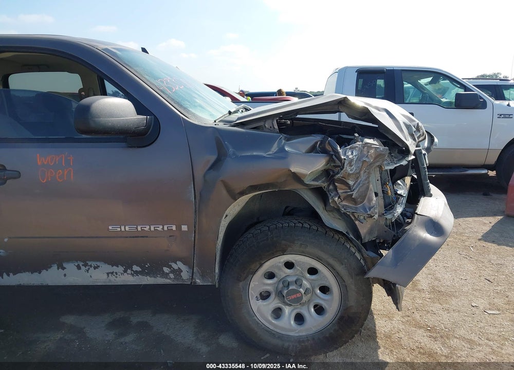 2007 GMC SIERRA 1500 SLE1 VIN: 2GTEK13M371579729
