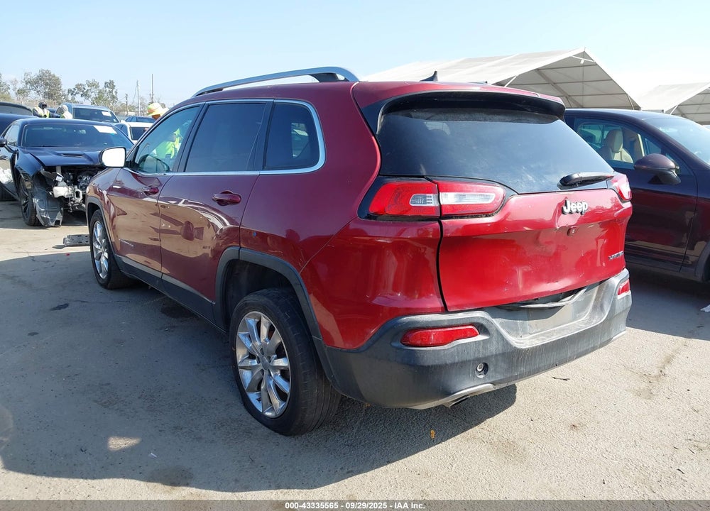 2016 JEEP CHEROKEE VIN: 1C4PJLDB7GW164880