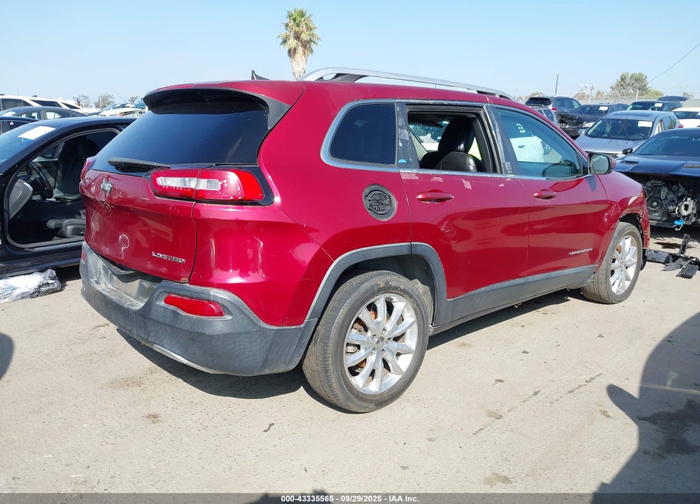 2016 JEEP CHEROKEE VIN: 1C4PJLDB7GW164880