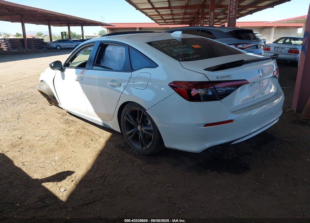 2025 HONDA CIVIC VIN: 2HGFE1E58SH477247