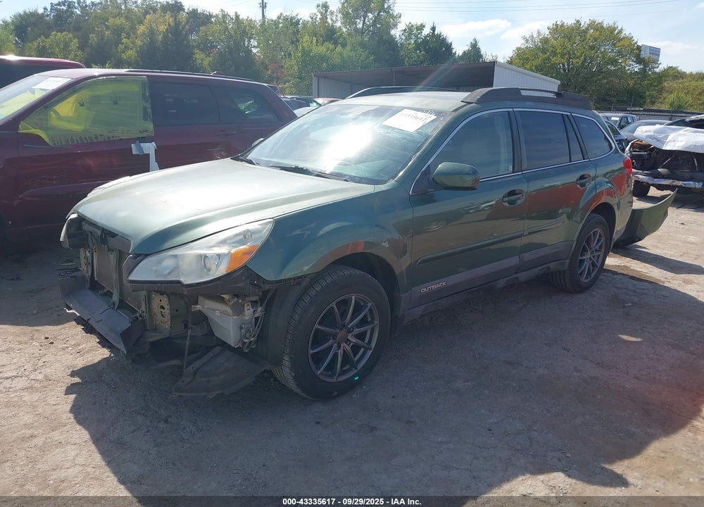 2013 SUBARU OUTBACK 2.5I LIMITED VIN: 4S4BRBKC6D3318416