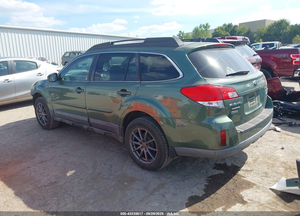 2013 SUBARU OUTBACK 2.5I LIMITED VIN: 4S4BRBKC6D3318416