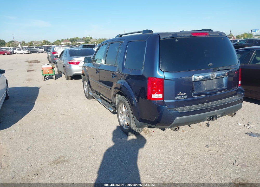 2009 HONDA PILOT VIN: 5FNYF48659B019000
