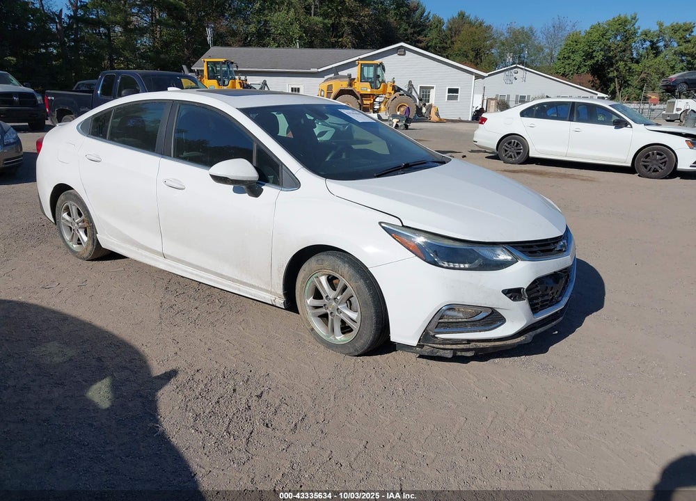 2018 CHEVROLET CRUZE LT AUTO VIN: 1G1BE5SM7J7151250
