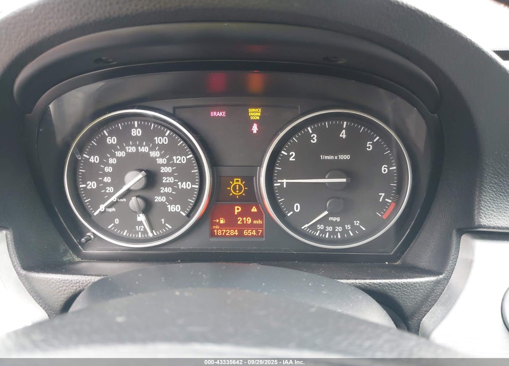 2009 BMW 3 SERIES VIN: WBAPH535X9A437536