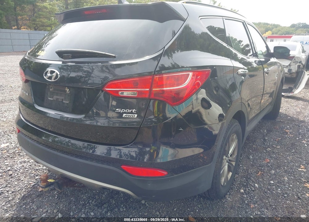 2014 HYUNDAI SANTA FE VIN: 5XYZUDLB1EG142908