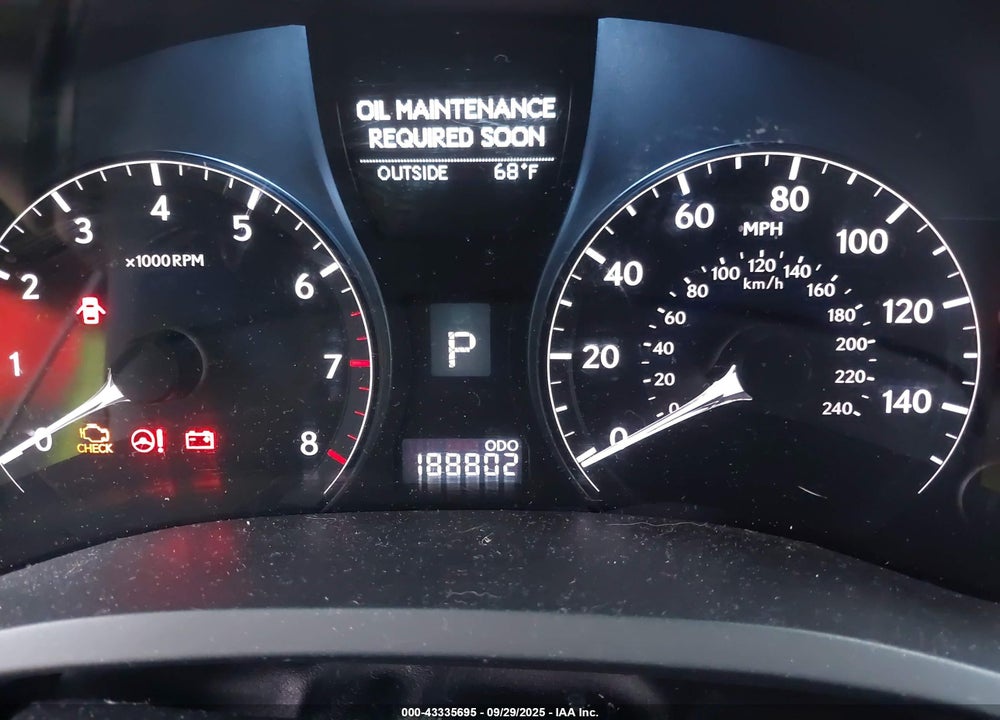 2011 LEXUS RX 350 VIN: 2T2ZK1BA9BC056777