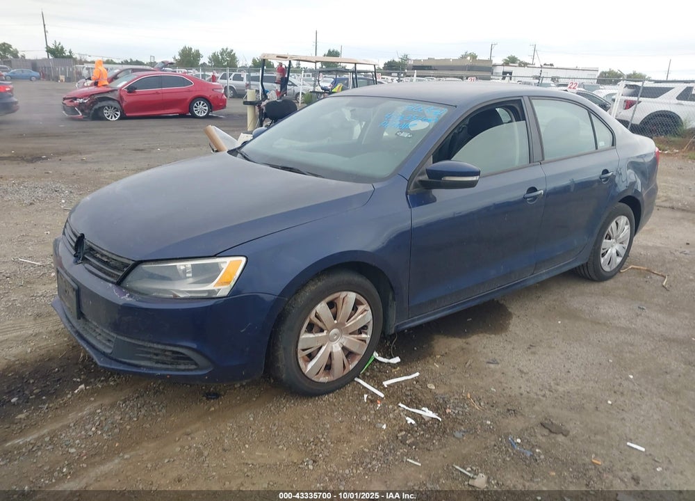 2011 VOLKSWAGEN JETTA VIN: 3VWDZ7AJ3BM325357
