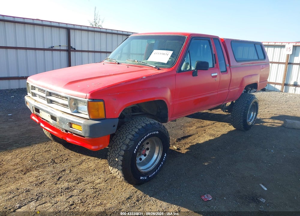 1988 TOYOTA PICKUP SHORT BED XTRACAB VN67SR5 VIN: JT4VN67M8J0010165