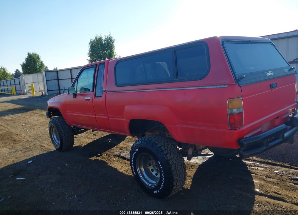 1988 TOYOTA PICKUP SHORT BED XTRACAB VN67SR5 VIN: JT4VN67M8J0010165