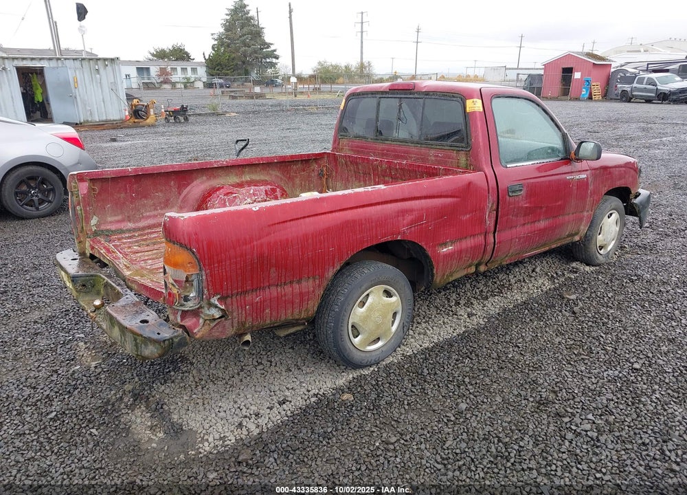 1999 TOYOTA TACOMA VIN: 4TANL42N3XZ510048