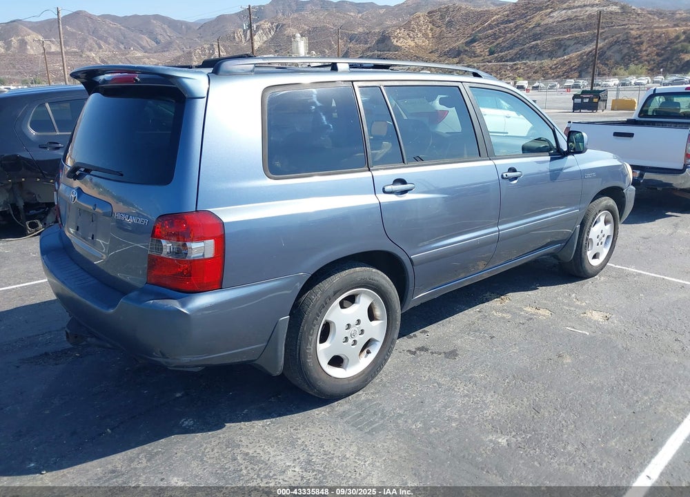 2006 TOYOTA HIGHLANDER VIN: JTEDP21A760094687