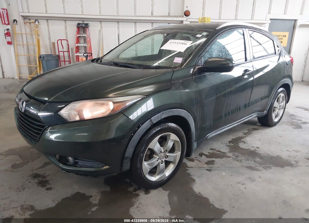 2016 HONDA HR-V VIN: 3CZRU6H74GM714389