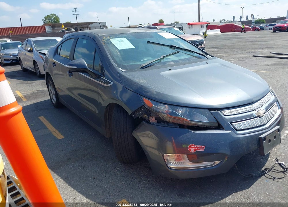 2013 CHEVROLET VOLT VIN: 1G1RE6E48DU132387