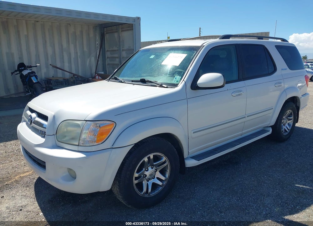 2005 TOYOTA SEQUOIA LIMITED V8 VIN: 5TDZT38AX5S258995