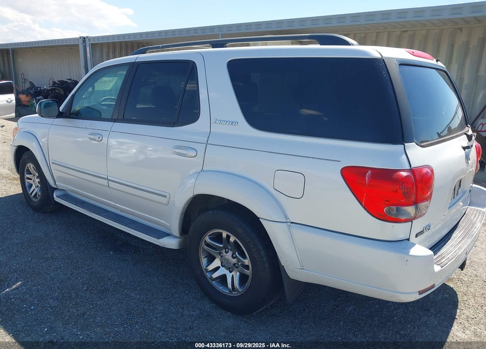 2005 TOYOTA SEQUOIA LIMITED V8 VIN: 5TDZT38AX5S258995